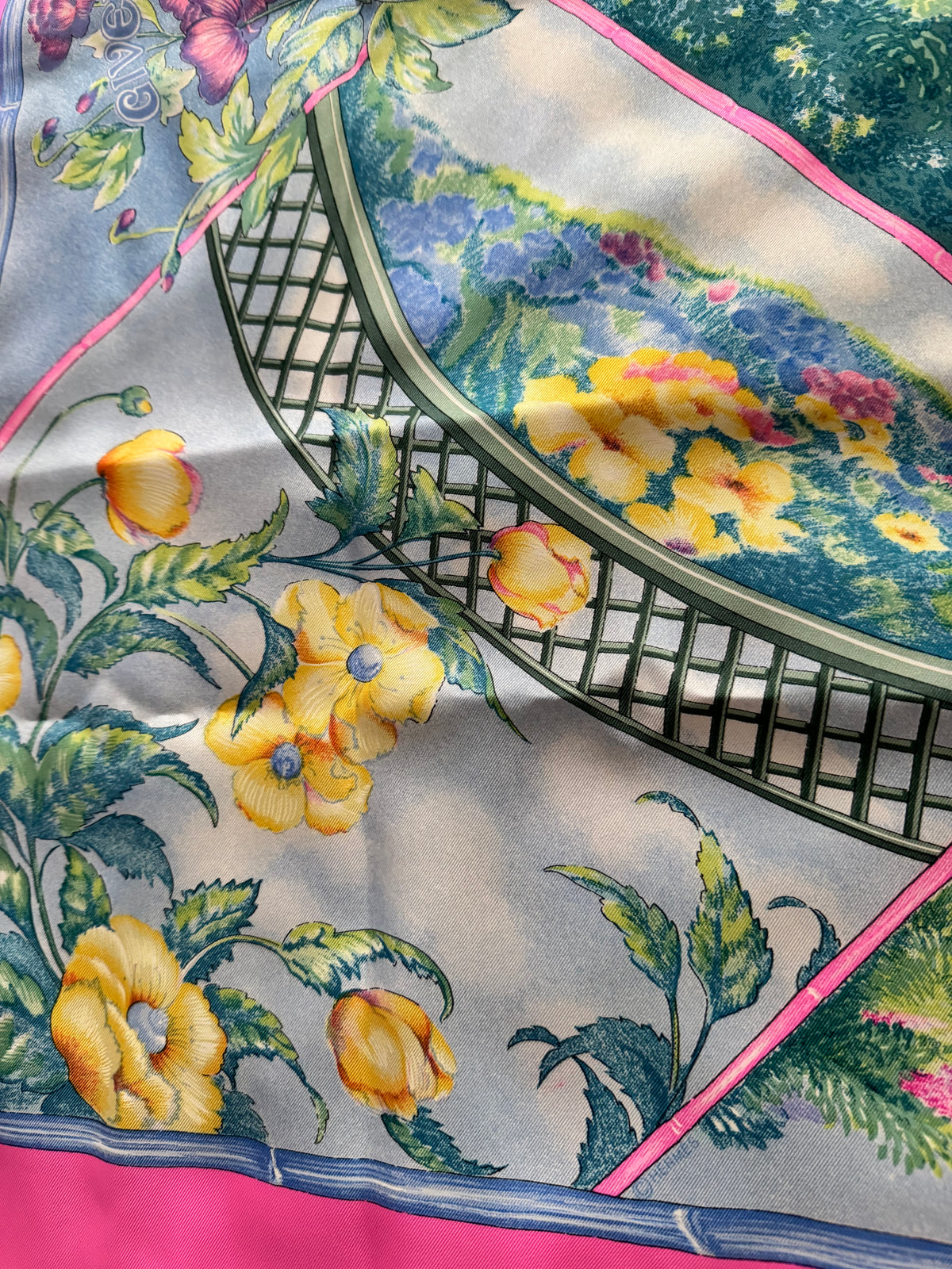 Hermès Carré 90 ‘Giverny’